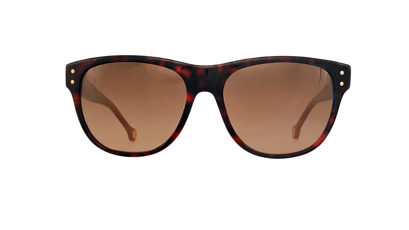 Carolina Herrera Red Tortoiseshell Sunglasses SHE577-04A1