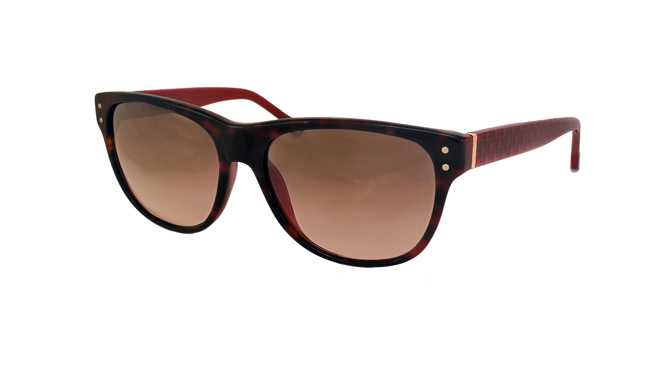 Carolina Herrera Red Tortoiseshell Sunglasses SHE577-04A1