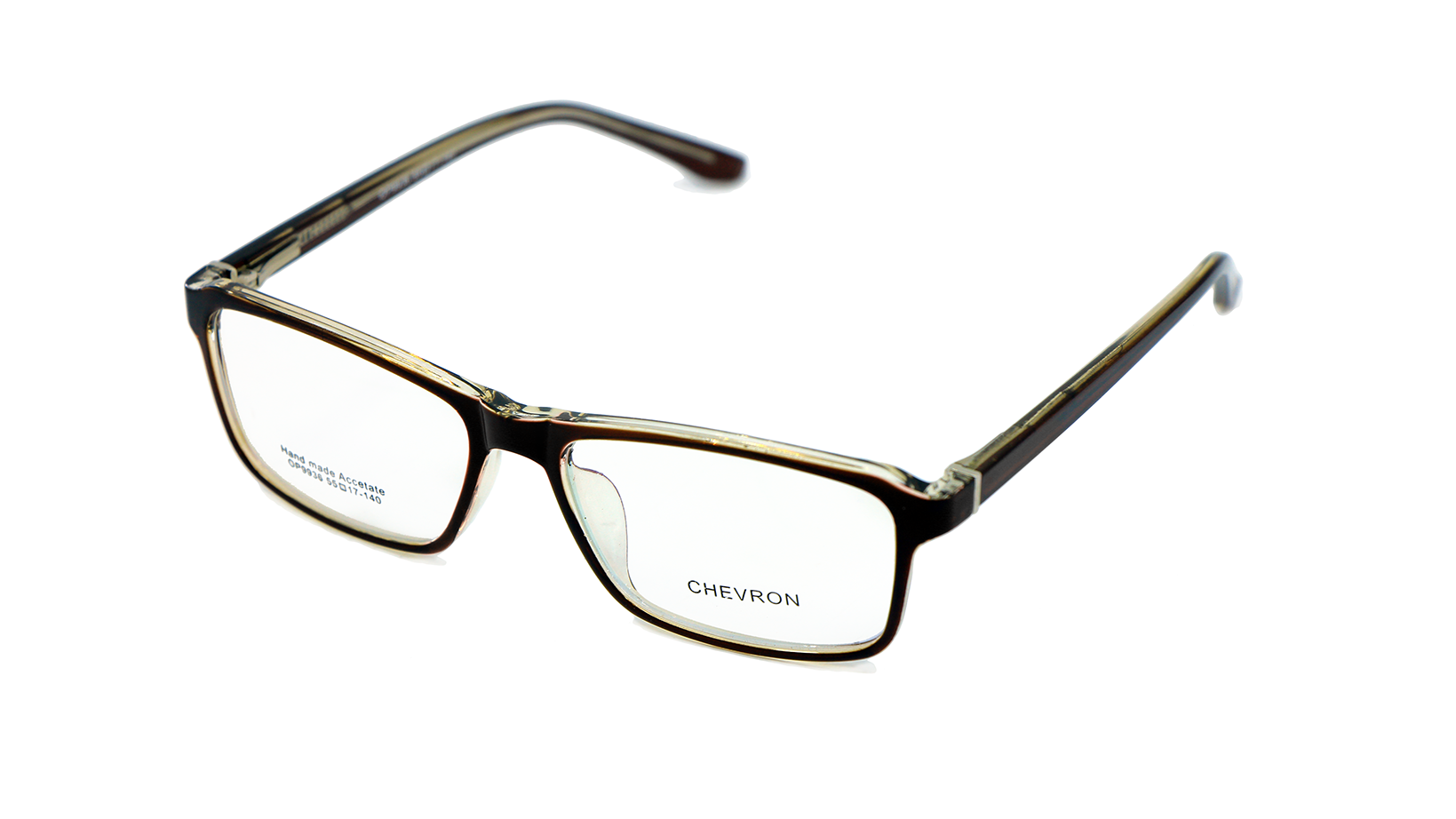 Native Rectangle Full Frame Plastic Eyeglasses 9936